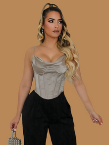  ON A DATE CORSET STYLE TOP