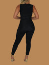 THE FITTED SPANDEX JUMPSUIT