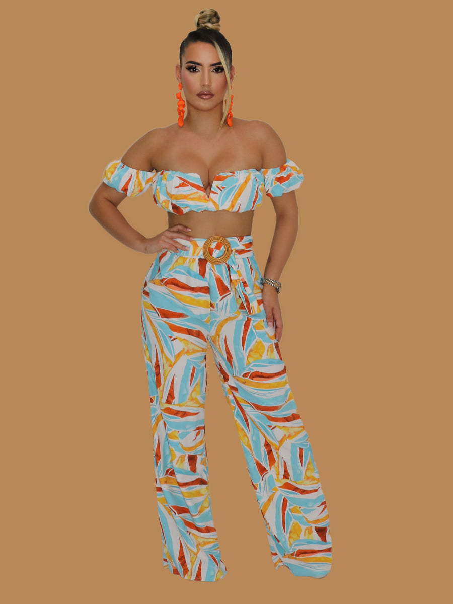 Summertime Fine Pants Set main image 1