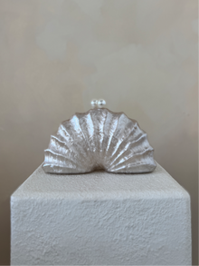  SHELL ACRYLIC CLUTCH BAG