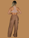 NUDE VIBE LINEN CARGO PANT