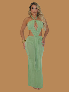  RUN THE SHOW MAXI DRESS