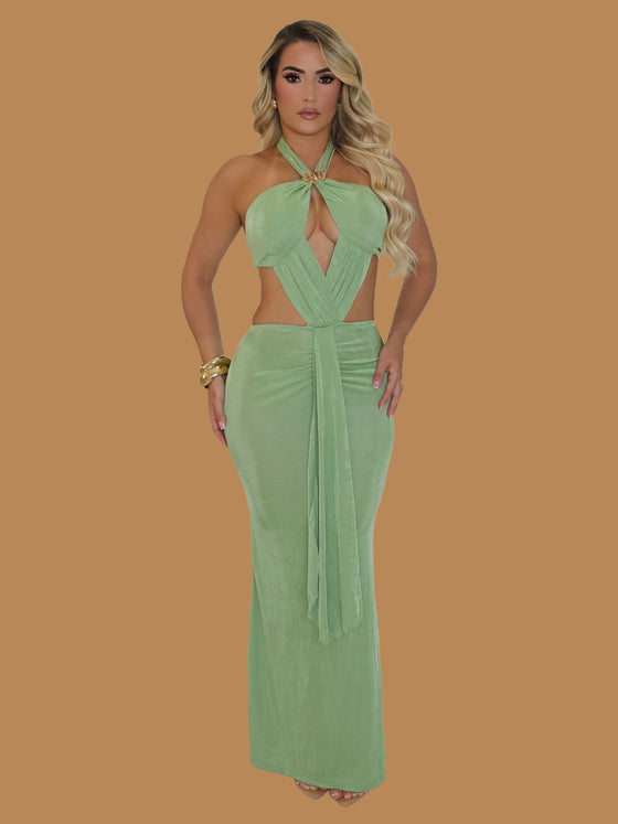 RUN THE SHOW MAXI DRESS