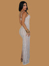 LUXE LACE CORSET MAXI DRESS