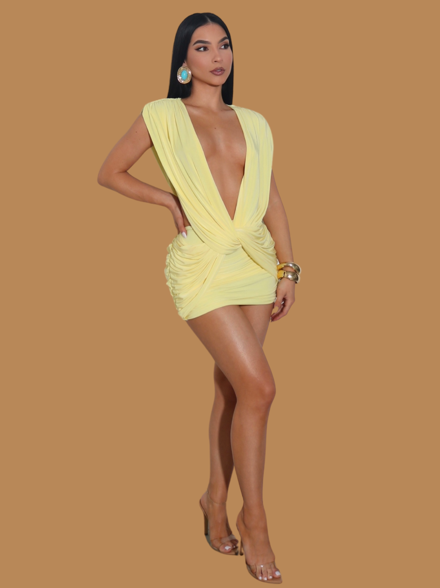 BUTTER YELLOW MINI DRESS – ENVY BOUTIQUE
