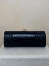 A FALL ESSENTIAL CROC BAG (BLACK AND RED)