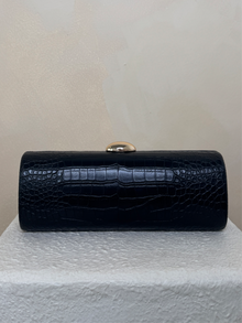  A FALL ESSENTIAL CROC BAG (BLACK AND RED)