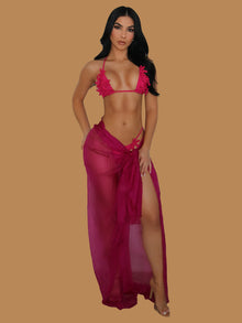  SHEER PINK SARONG