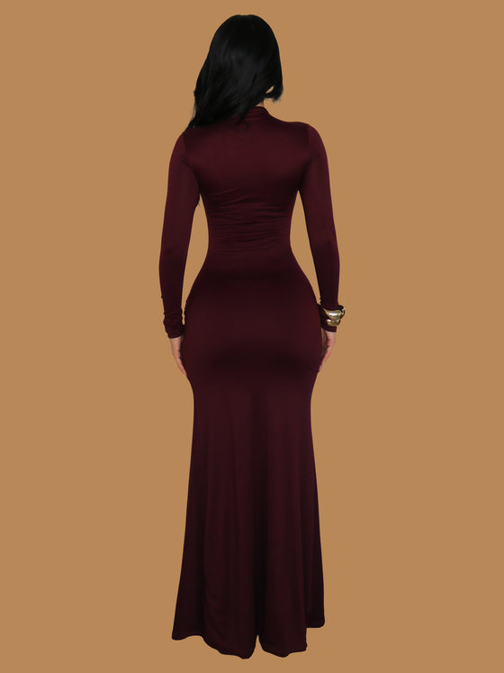 WINE AFFAIR MAXI DRESS