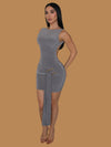STEEL ALLURE MINI DRESS