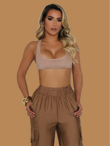  MESH CROPPED TOP - PRE ORDER