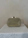 GOLD ROPE DETAIL CLUTCH BAG