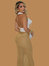DRAPE KNOT DETAIL TOP WHITE