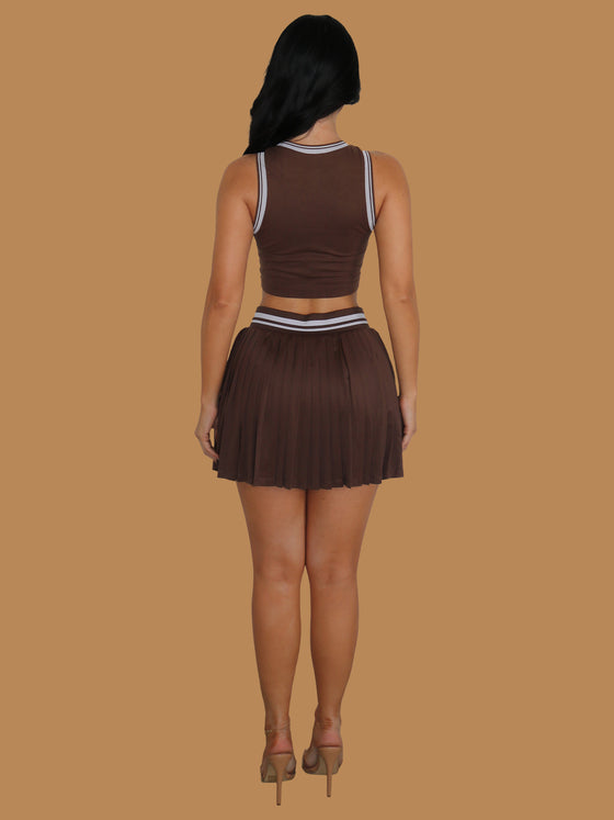 COURT CRUSH TENNIS SKIRT SET