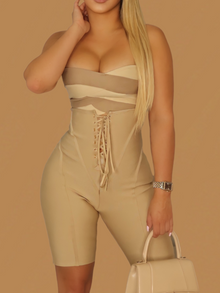 SO CHIC BANDAGE BIKER SET