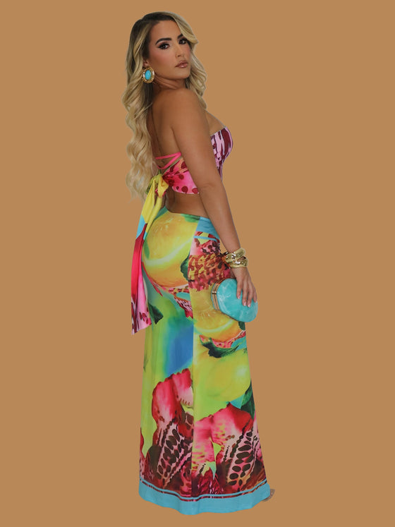 ISLAND ENERGY MAXI SKIRT SET