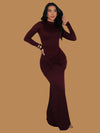 WINE AFFAIR MAXI DRESS