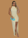 BUTTER YELLOW MAXI DRESS