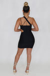 CUT OUT BANDAGE DRESS