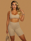 PERFECT FIT BIKER SHORT SET