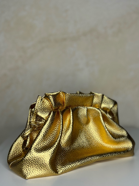 GOLDEN CLUTCH BAG