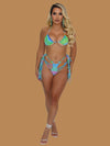 BOLD AND COLORFUL HIGH WAIST BIKINI