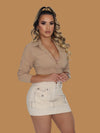 NEUTRAL MOOD CROP TOP