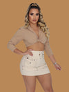 NEUTRAL MOOD CROP TOP