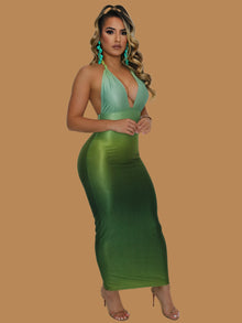  OMBRÉ SUNSETS MAXI DRESS