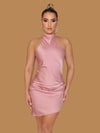 SOPHISTICATED SATIN DRESS