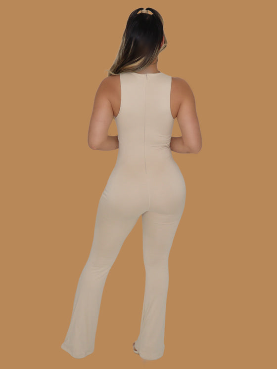 NUDE IS THE VIBE JUMPSUIT