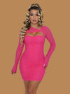 GALENTINE MESH DRESS